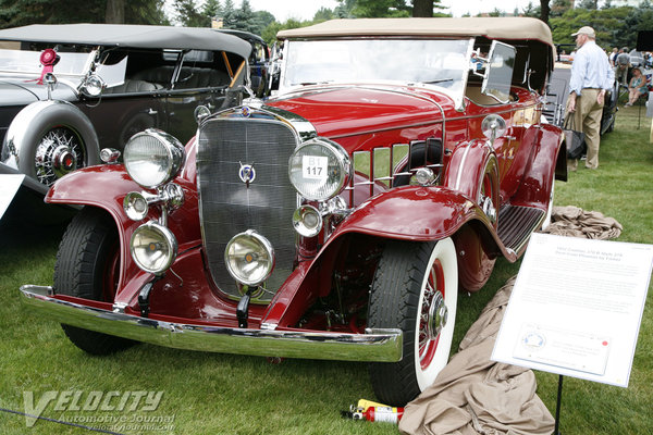 1932 Cadillac 370B 279 Dual Cowl Phaeton by Fisher