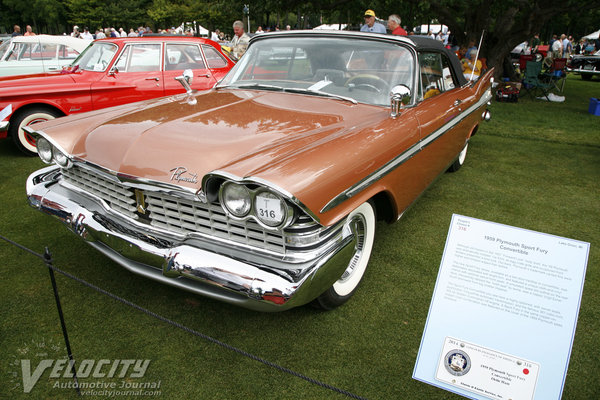 1959 Plymouth Sport Fury Convertible