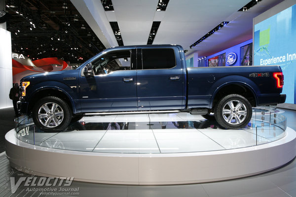 2015 Ford F-150 Crew Cab Platinum