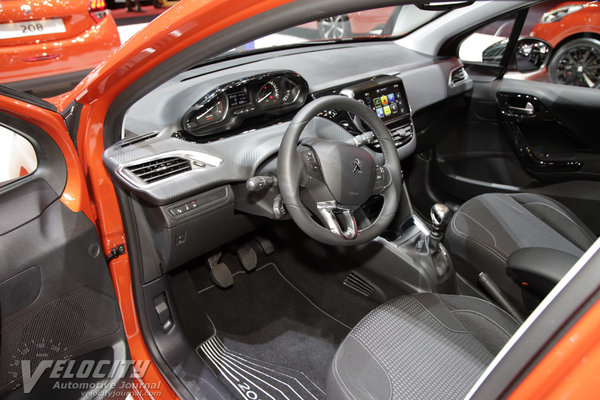 2015 Peugeot 208 5d Interior