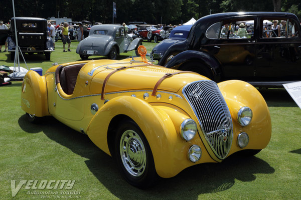 1938 Peugeot 402 Roadster by Pourtout