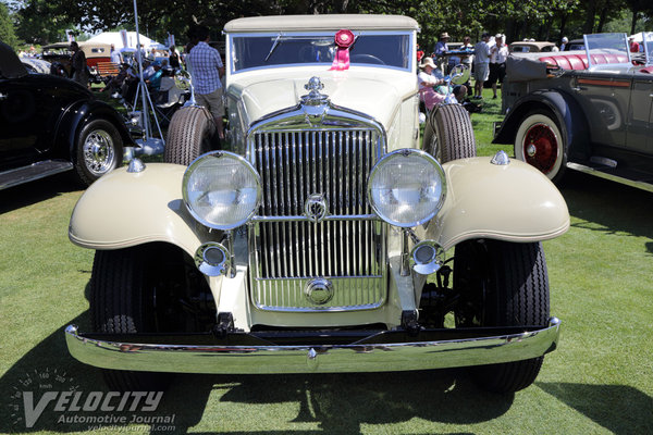 1933 Stutz DV32 convertible Victoria by Rollston