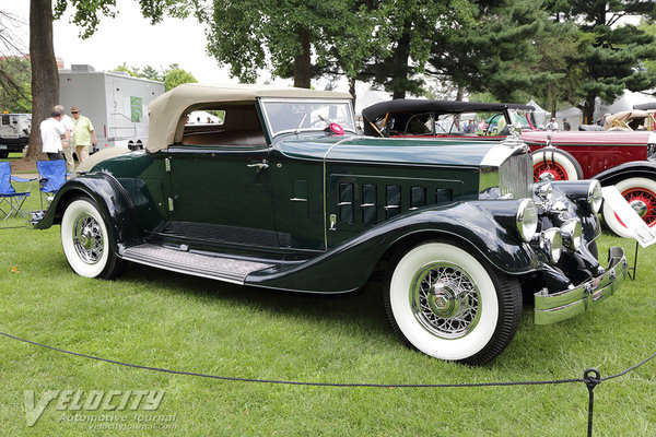 1933 Pierce-Arrow 1242 convertible coupe