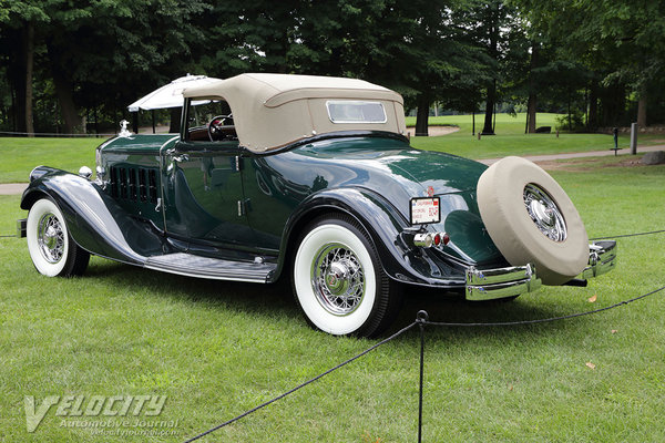 1933 Pierce-Arrow 1242 convertible coupe