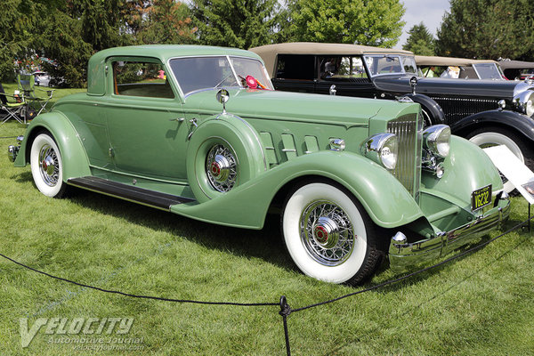 1934 Packard 1108 Stationary Coupe by Dietrich