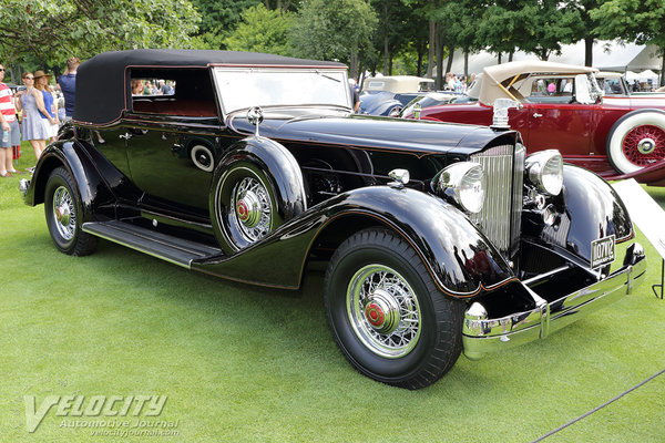 1934 Packard Model 1107 Convertible Victoria by Dietrich