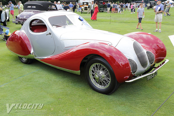1937 Talbot-Lago T150CSS Coupe by Figoni & Falaschi