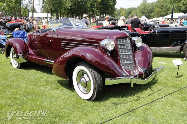 1935 Auburn 851 Boat Tail