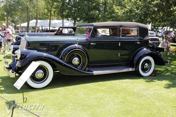 1934 Pierce-Arrow 840A Convertible Sedan by LeBaron