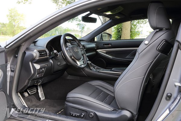 2017 Lexus RC Interior