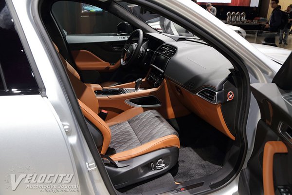 2019 Jaguar F-Pace SVR Interior