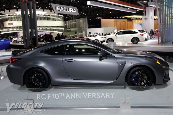 2019 Lexus RC F 10th Anniversary Edition