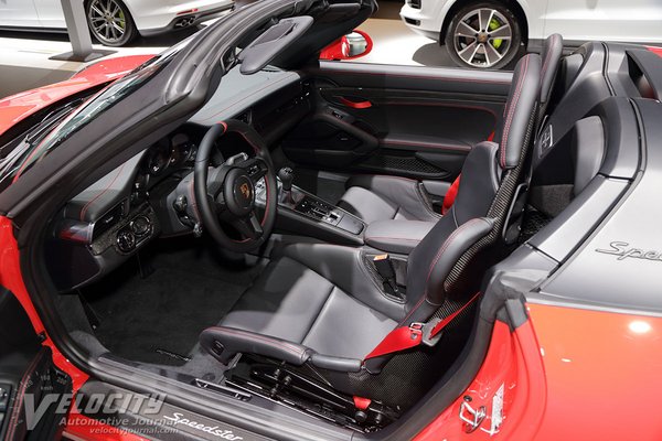 2019 Porsche 911 Speedster Interior