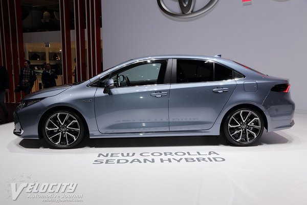 2020 Toyota Corolla hybrid sedan