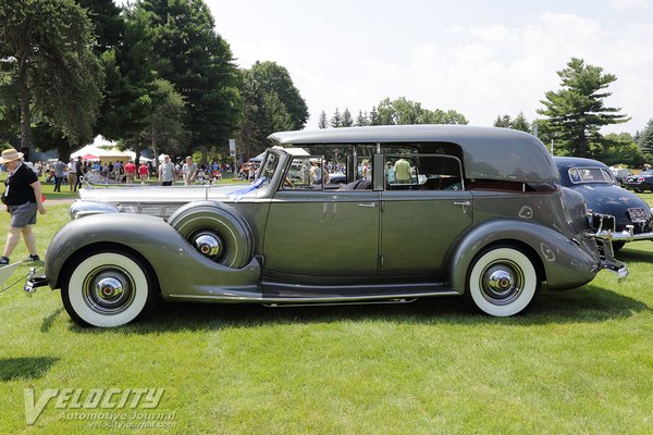 1938 Packard Model 1605 custom hard top sedan by Bohman and Schwartz