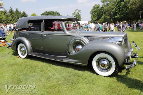 1938 Packard Model 1605 custom hard top sedan by Bohman and Schwartz