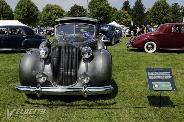 1938 Packard Model 1605 custom hard top sedan by Bohman and Schwartz