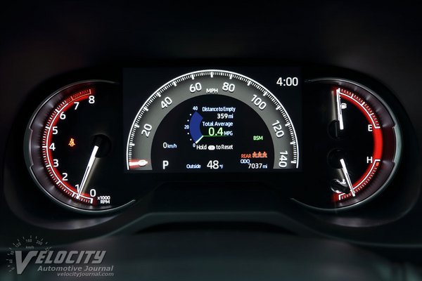 2019 Toyota Rav4 Limited AWD Instrumentation