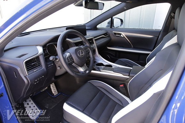 2021 Lexus RX 450H Black Line Interior