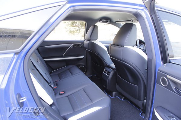 2021 Lexus RX 450H Black Line Interior