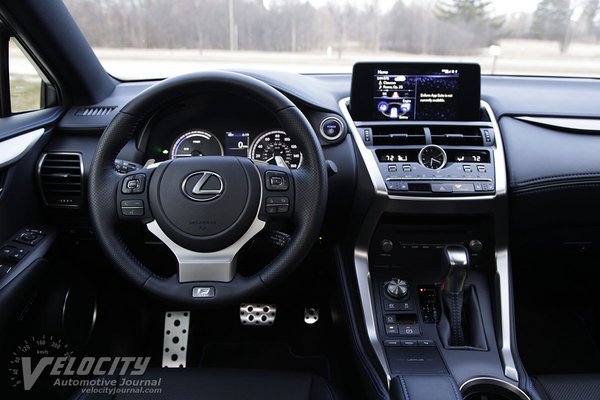 2021 Lexus NX 300H Black Line Instrumentation