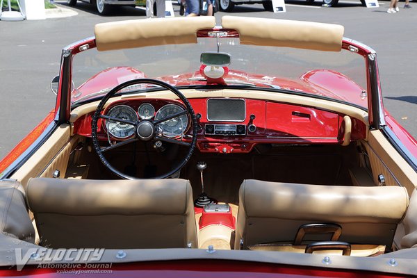 1957 BMW 507 Interior