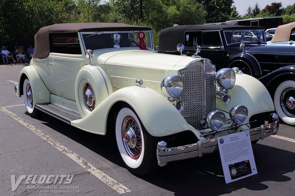 1934 Packard Model 1107 Convertible Victoria by Dietrich