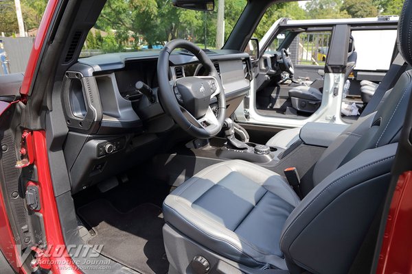 2021 Ford Bronco 2d Interior