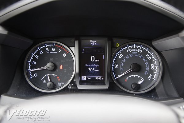 2021 Toyota Tacoma TRD Off Road Double Cab Instrumentation