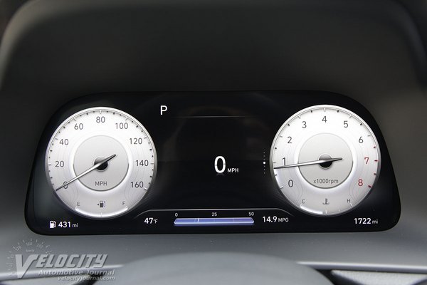 2022 Hyundai Sonata N Line Instrumentation