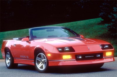 1990 Chevrolet Camaro IROC Z convertible