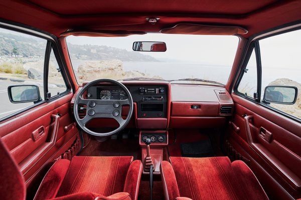 1984 Volkswagen Rabbit GTI Interior