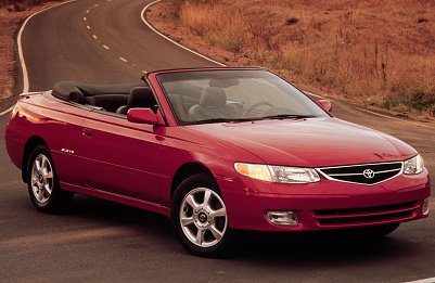 2001 Toyota Solara convertible