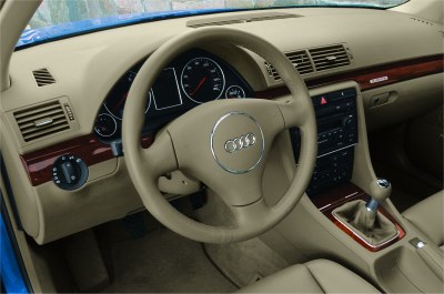 2002 Audi A4 3.0 Quattro interior