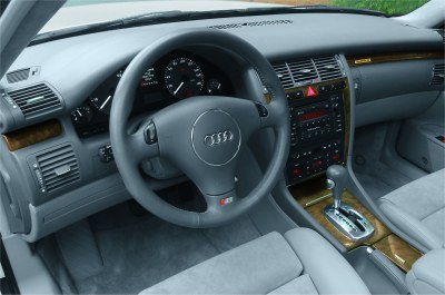 2002 Audi S8 interior