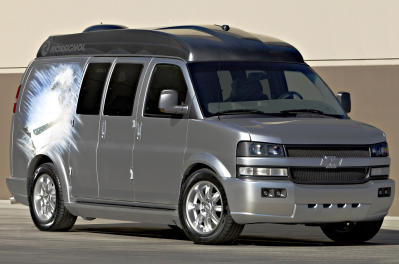 2002 Chevrolet Express Ultimate Ski Van concept