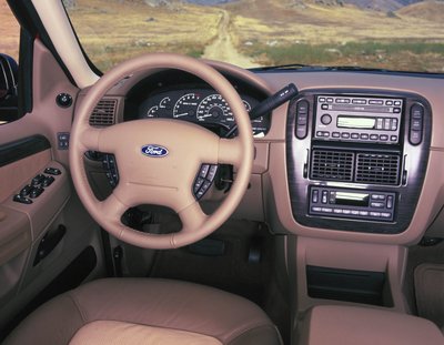 2002 Ford explorer interior dimensions