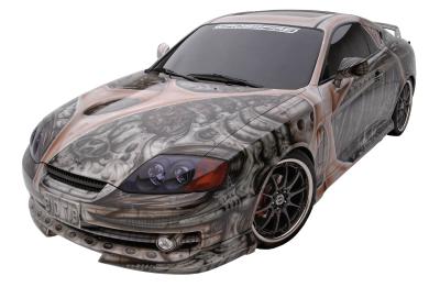 2003 Hyundai Tiburon SEMA car by AME Marketing