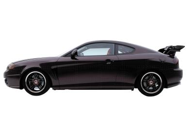 2003 Hyundai Tiburon SEMA car by Modern ImageSignworks