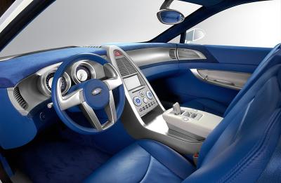 2003 Subaru B-11s concept interior