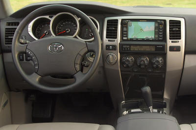 2003 Toyota 4Runner Limited instrumentation