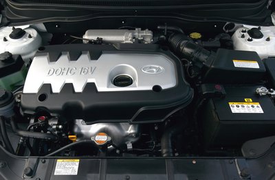 2007 Hyundai Accent 3d Engine