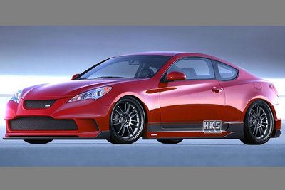 2008 Hyundai Genesis Coupe 2.0t by HKS