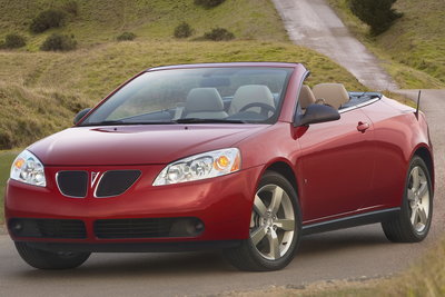 2008 Pontiac G6 Convertible