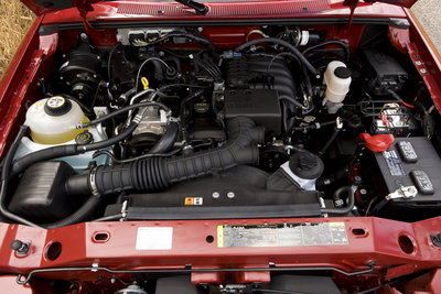 2009 Mazda B-Series Regular Cab Engine