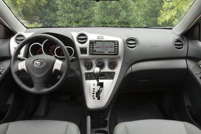 2009 Toyota Corolla Matrix S Instrumentation