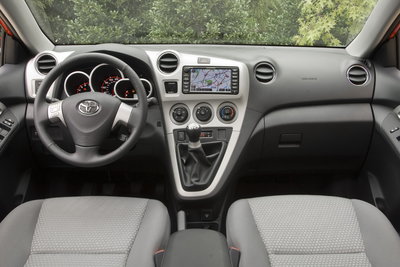 2009 Toyota Corolla Matrix XRS Instrumentation