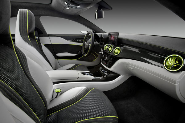 2012 Mercedes-Benz Concept Style Coupe Interior