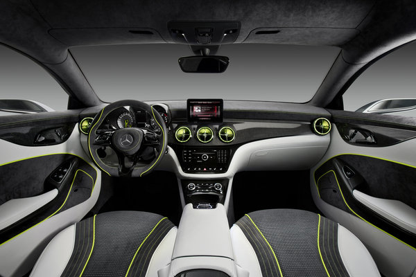 2012 Mercedes-Benz Concept Style Coupe Interior