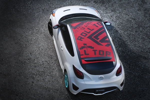 2012 Hyundai Veloster C3 Roll Top